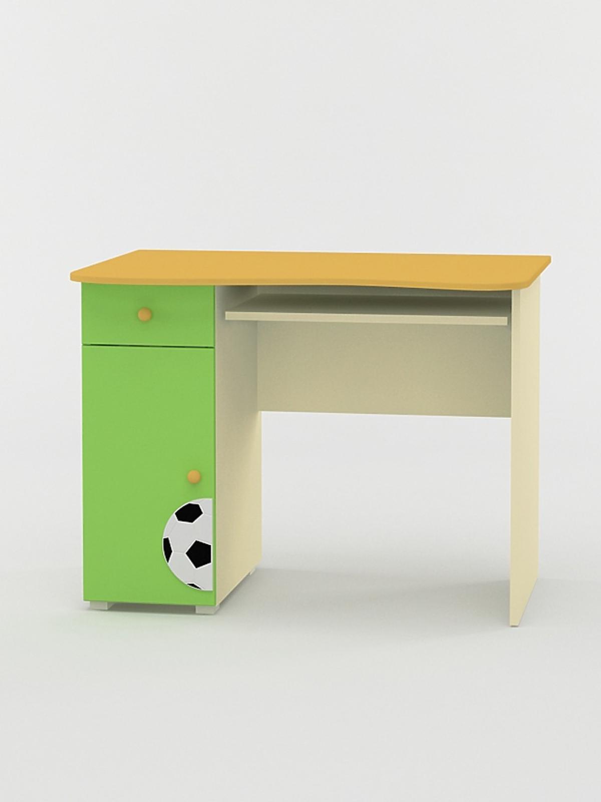 biurko, pokój dziecięcy, piłka nożna