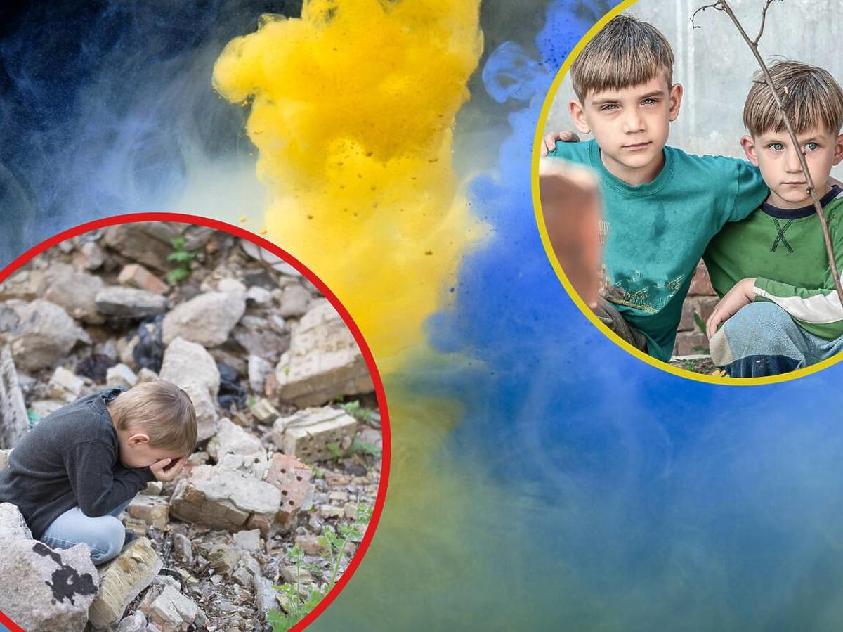 dzieci z Ukrainy potrzebują pomocy