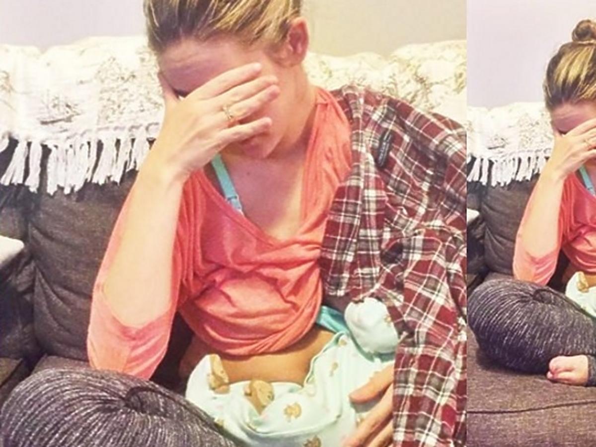 Mama 2-miesięcznej dziewczynki przyznaje, że karmienie piersią jest trudne