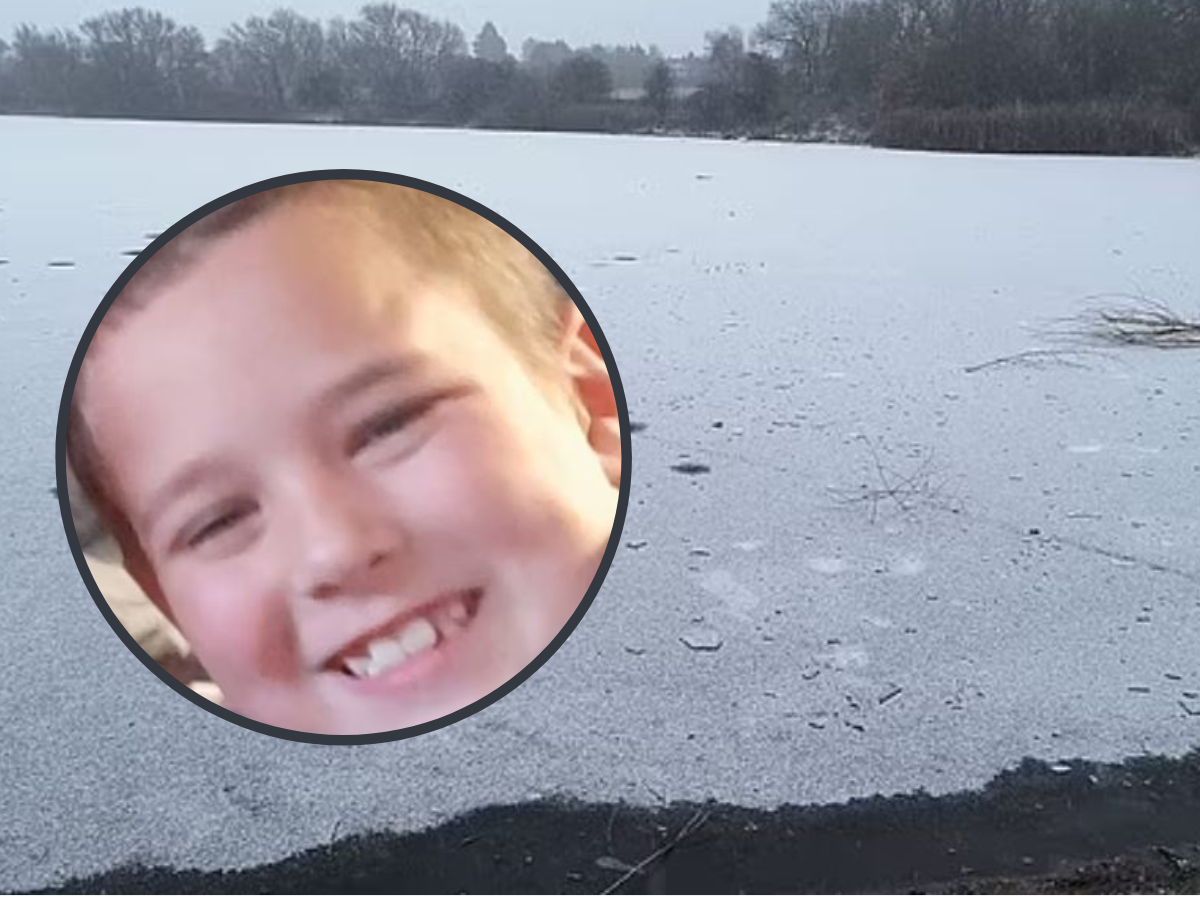 10-latek zginął ratując chłopców, pod którymi załamał się lód
