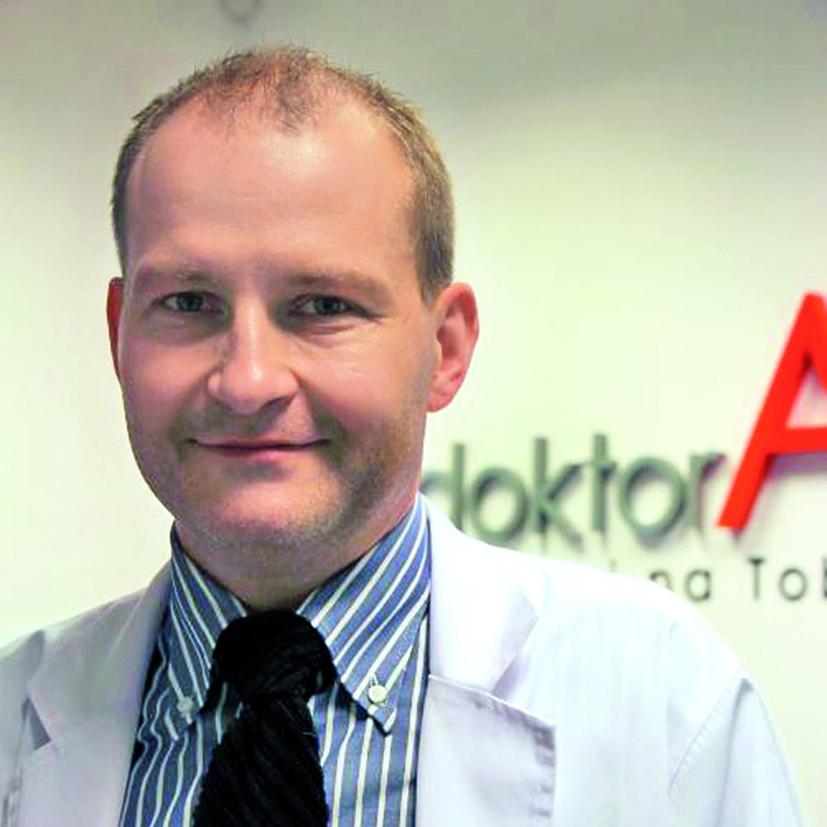 Adam Zieliński, chirurg naczyniowy, flebolog