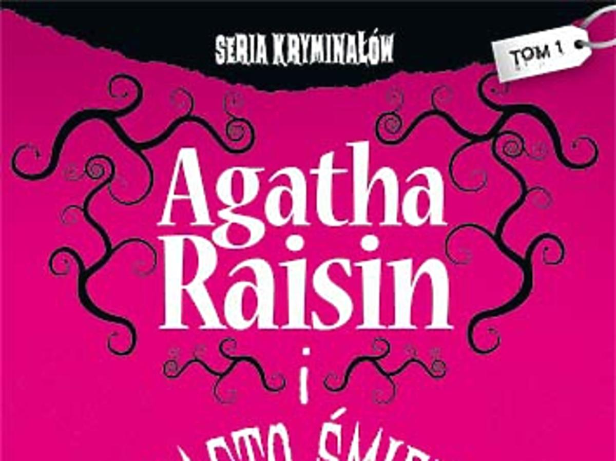 Agatha Raisin i ciasto śmierci, książki, powieść kryminalna