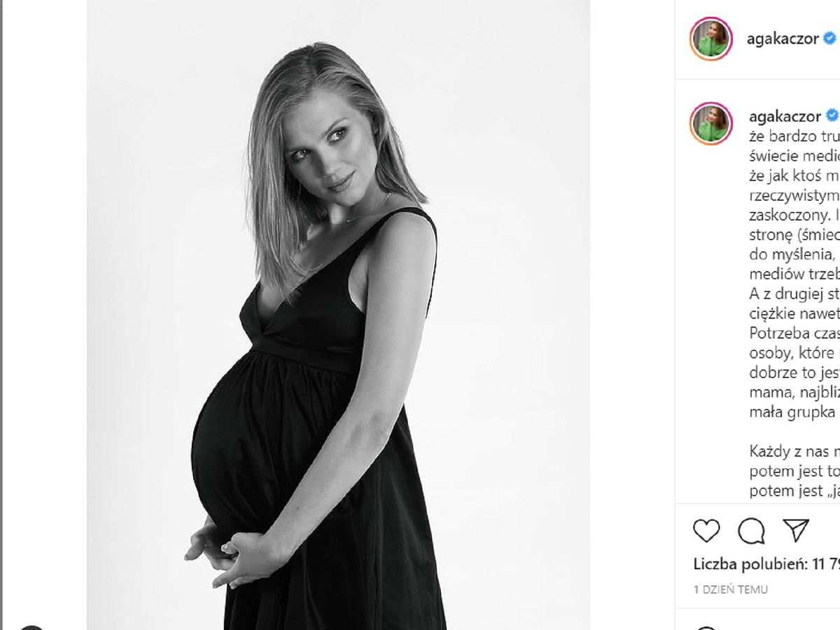 Agnieszka Kaczorowska znów udziela rad. Po „modzie na brzydotę” krytykuje trend na narzekanie na macierzyństwo. 