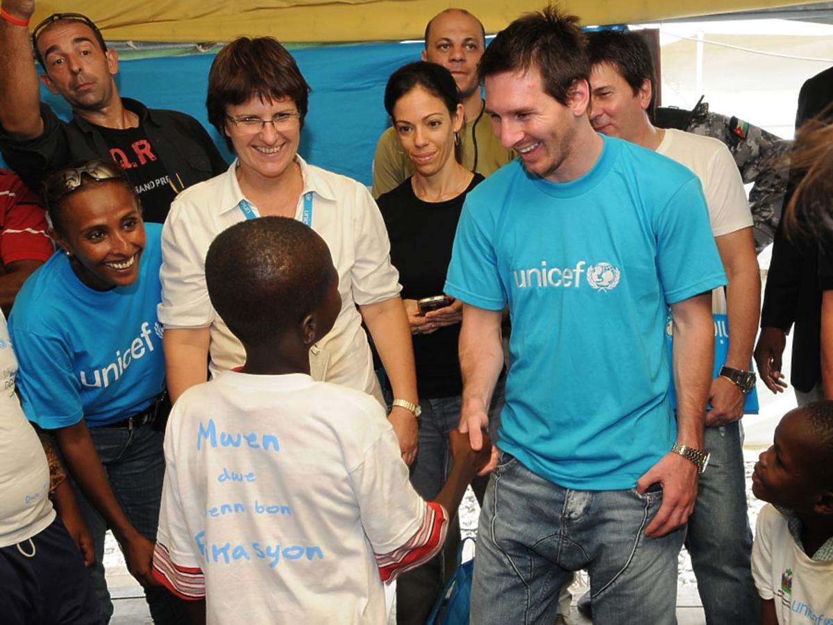 Ambasador Dobrej Woli UNICEF – Lionel Messi