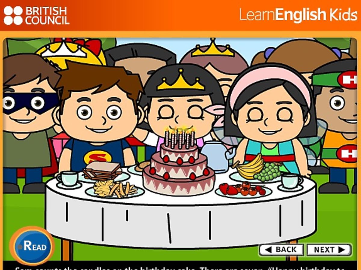 angielski dla dzieci, zabawa dla dzieci, Birthday party, piosenki dla dzieci, nauka angielskiego
