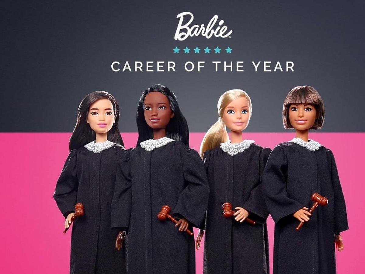 Barbie w togach sędziowskich - nowość od Mattel