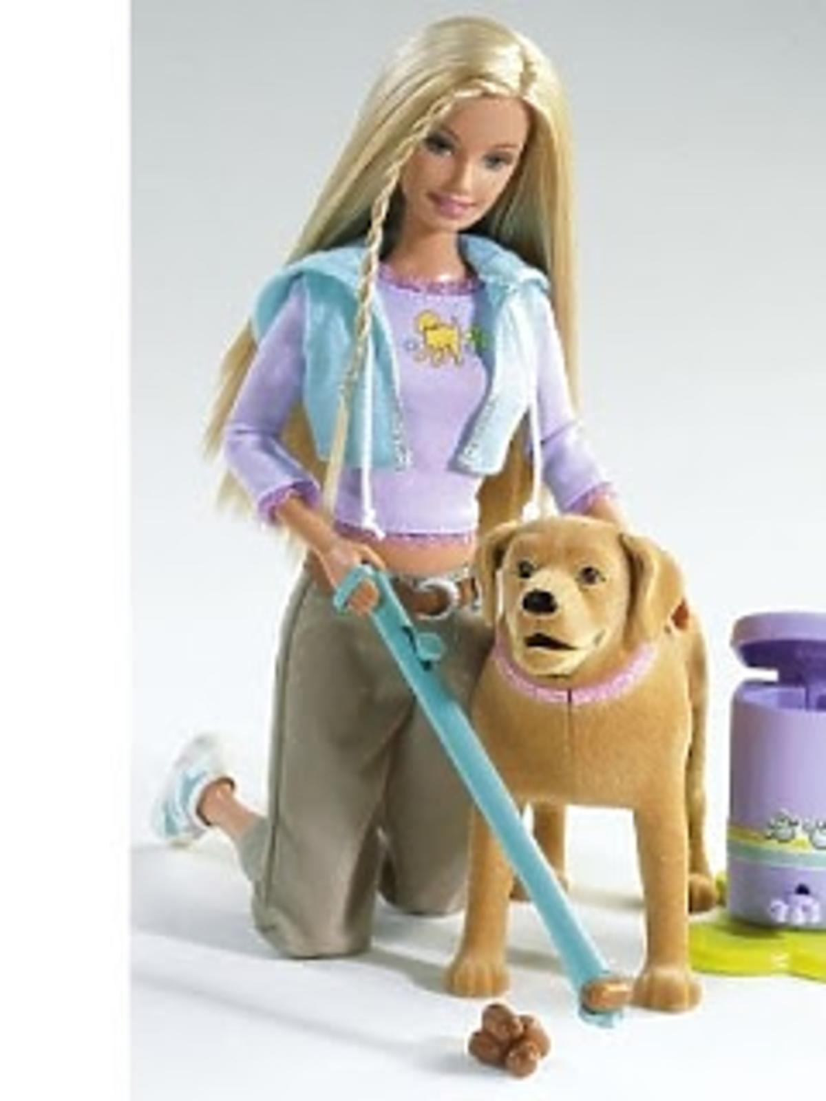Barbie z psem, dziwne prezenty dla dzieci, najgorsze prezenty świąteczne