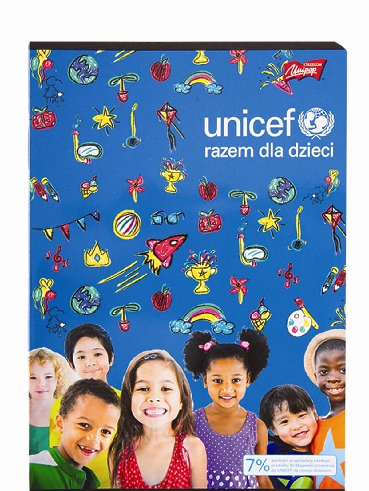 Biedronka UNICEF zeszyt