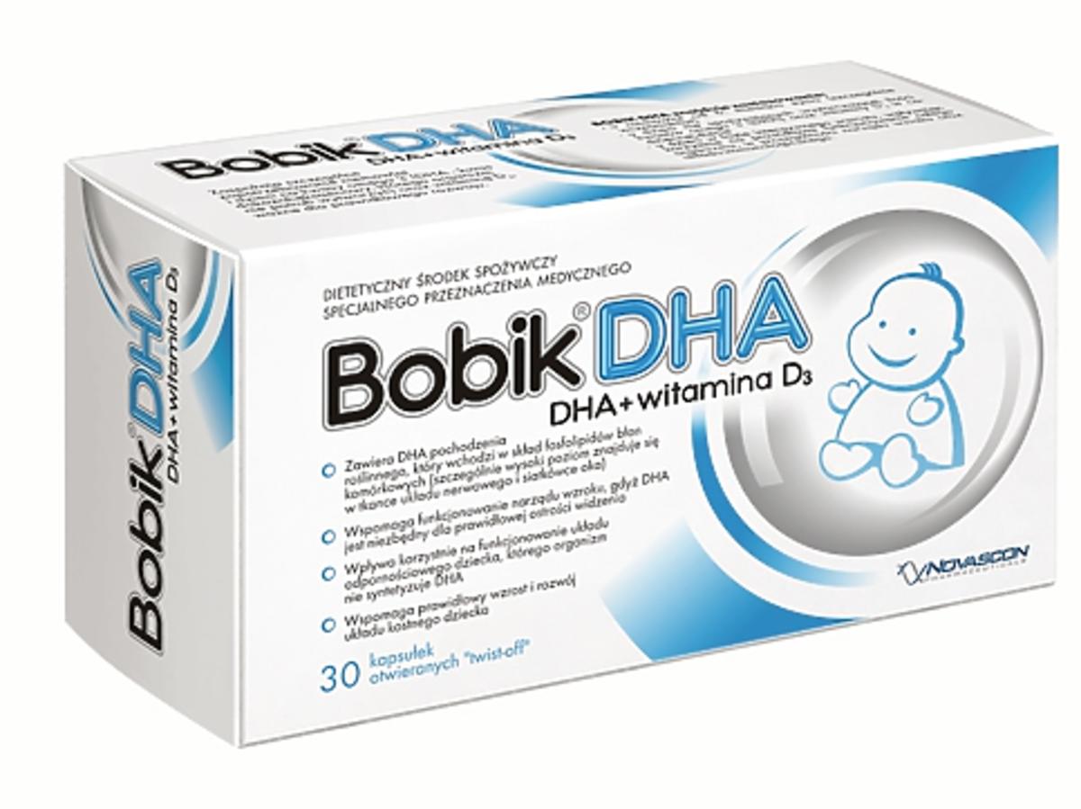 Bobik, witamina K1, witaminy dla niemowląt, witaminy dla noworodka, DHA, witamina D