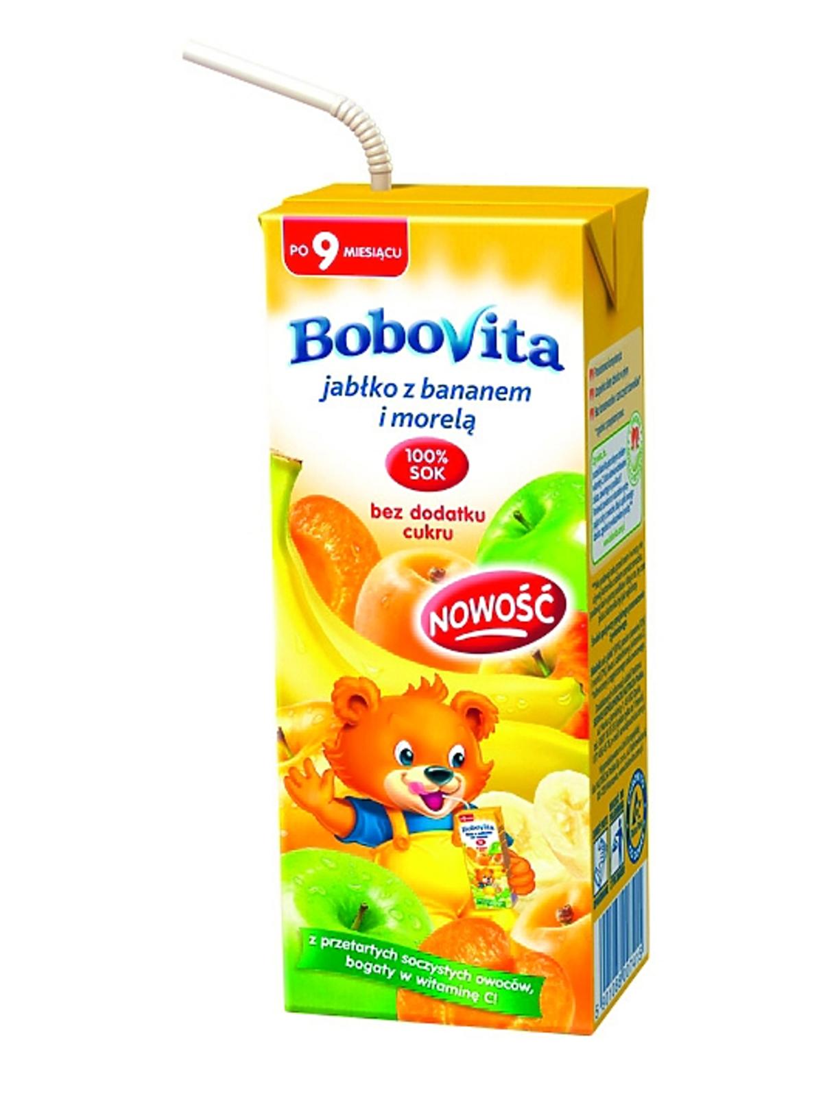 Bobovita, napój dla dzieci, sok dla dzieci
