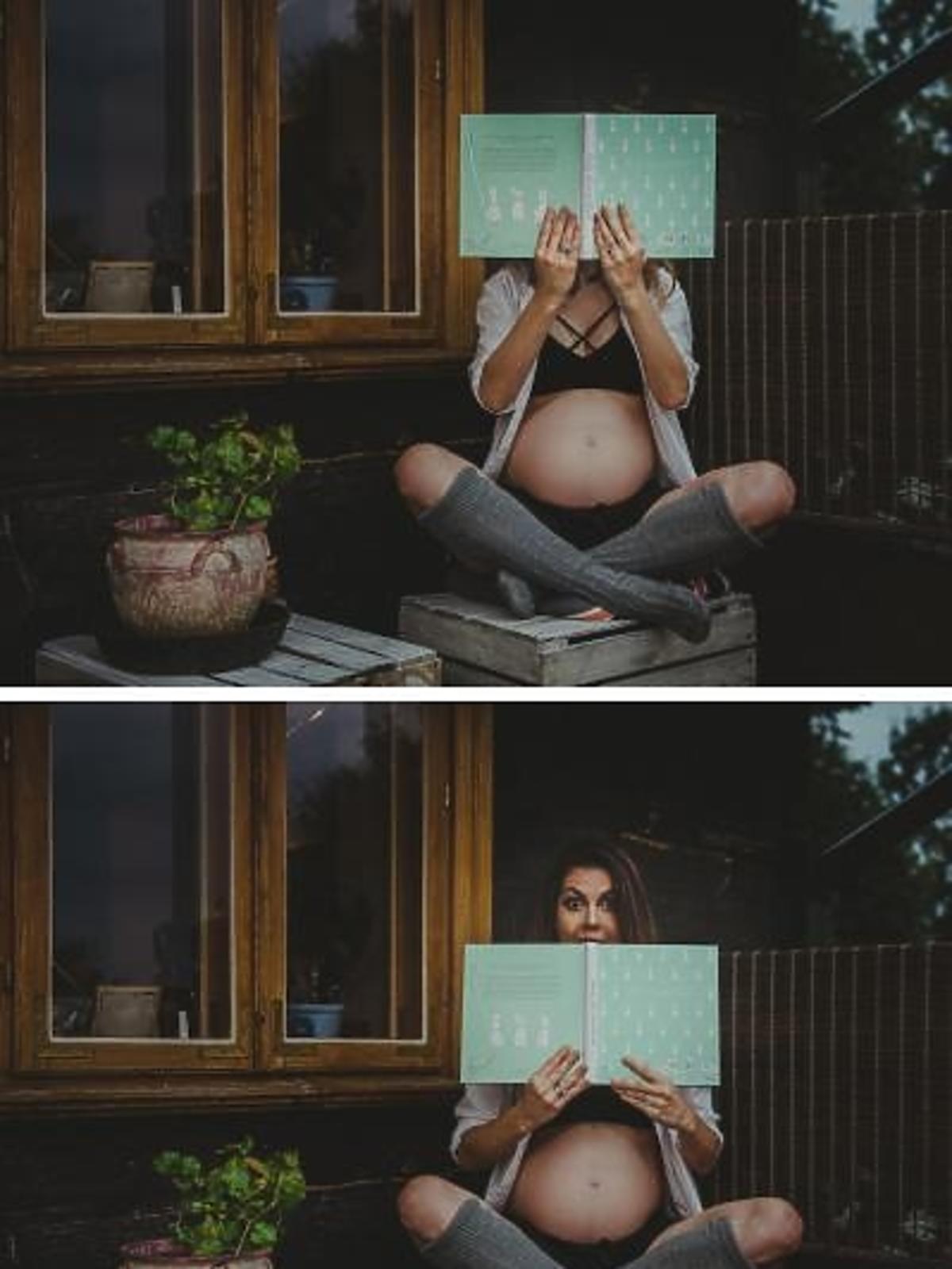 brzuszek ciążowy na konkurs