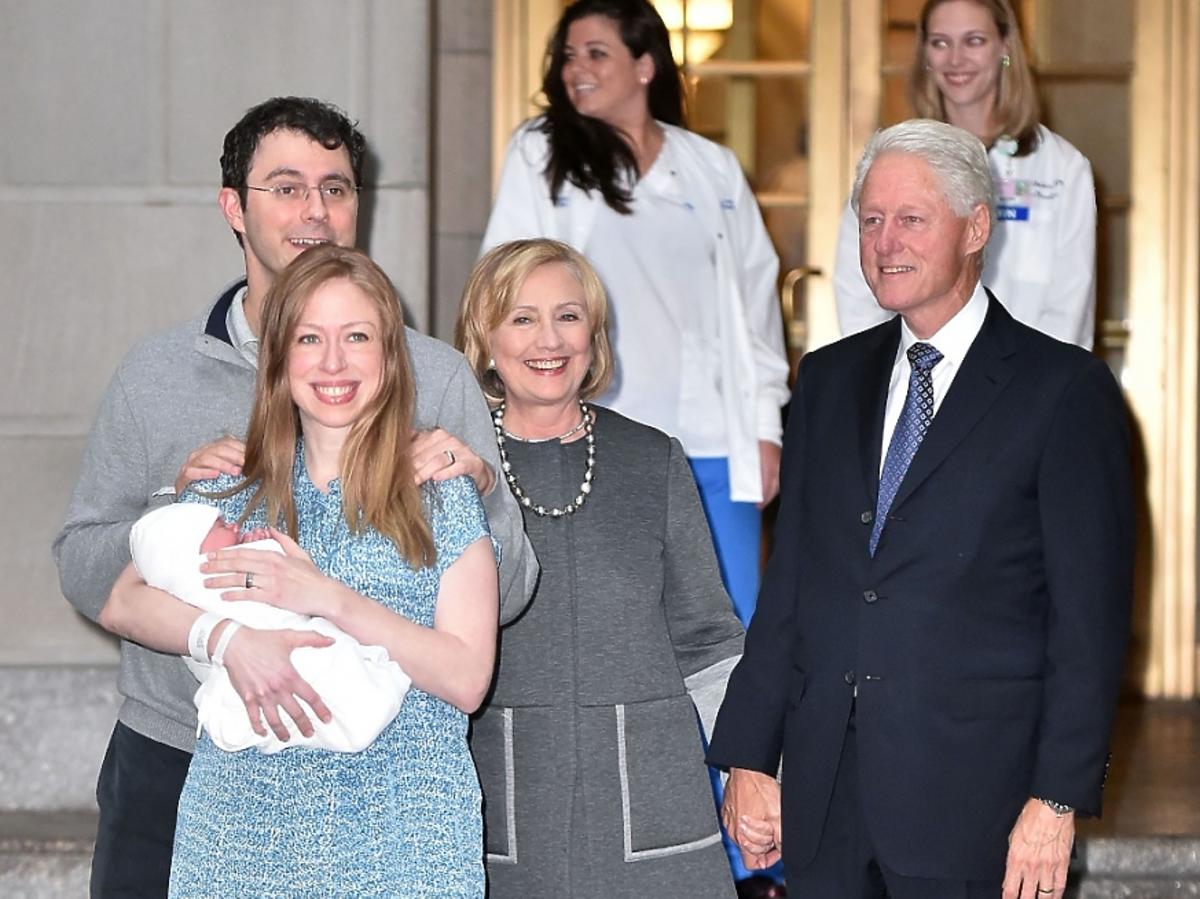 Chelsea Clinton z córką