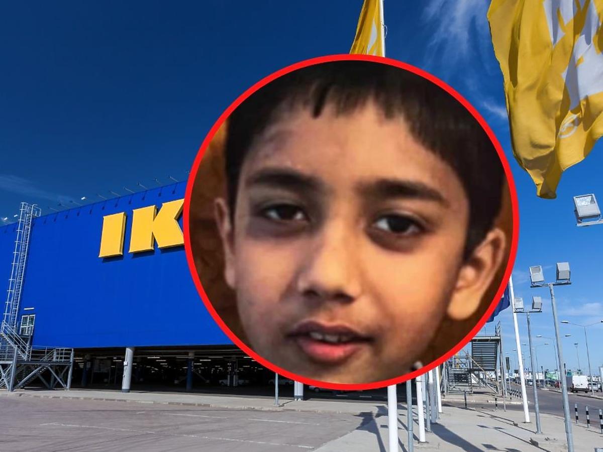 chłopiec zniknął w Ikei