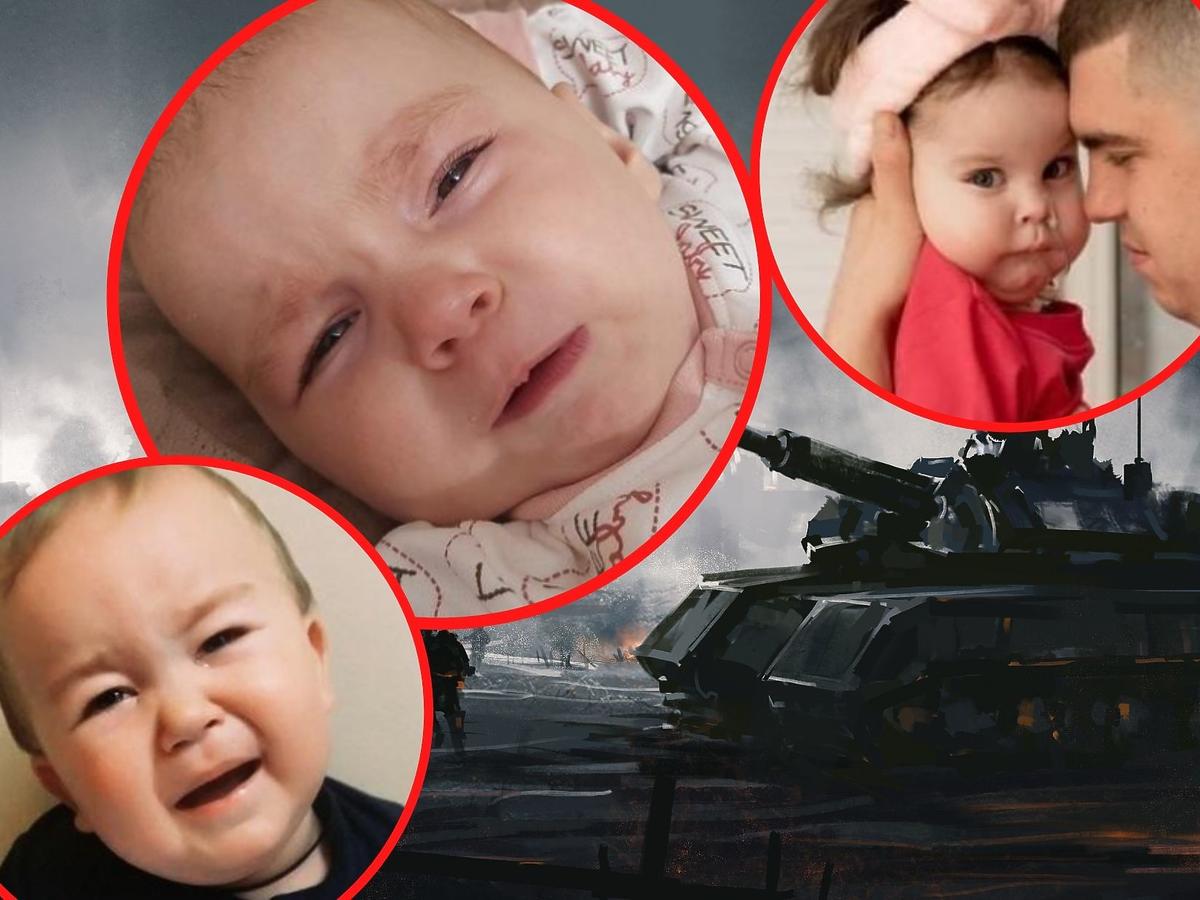 chore dzieci z Ukrainy