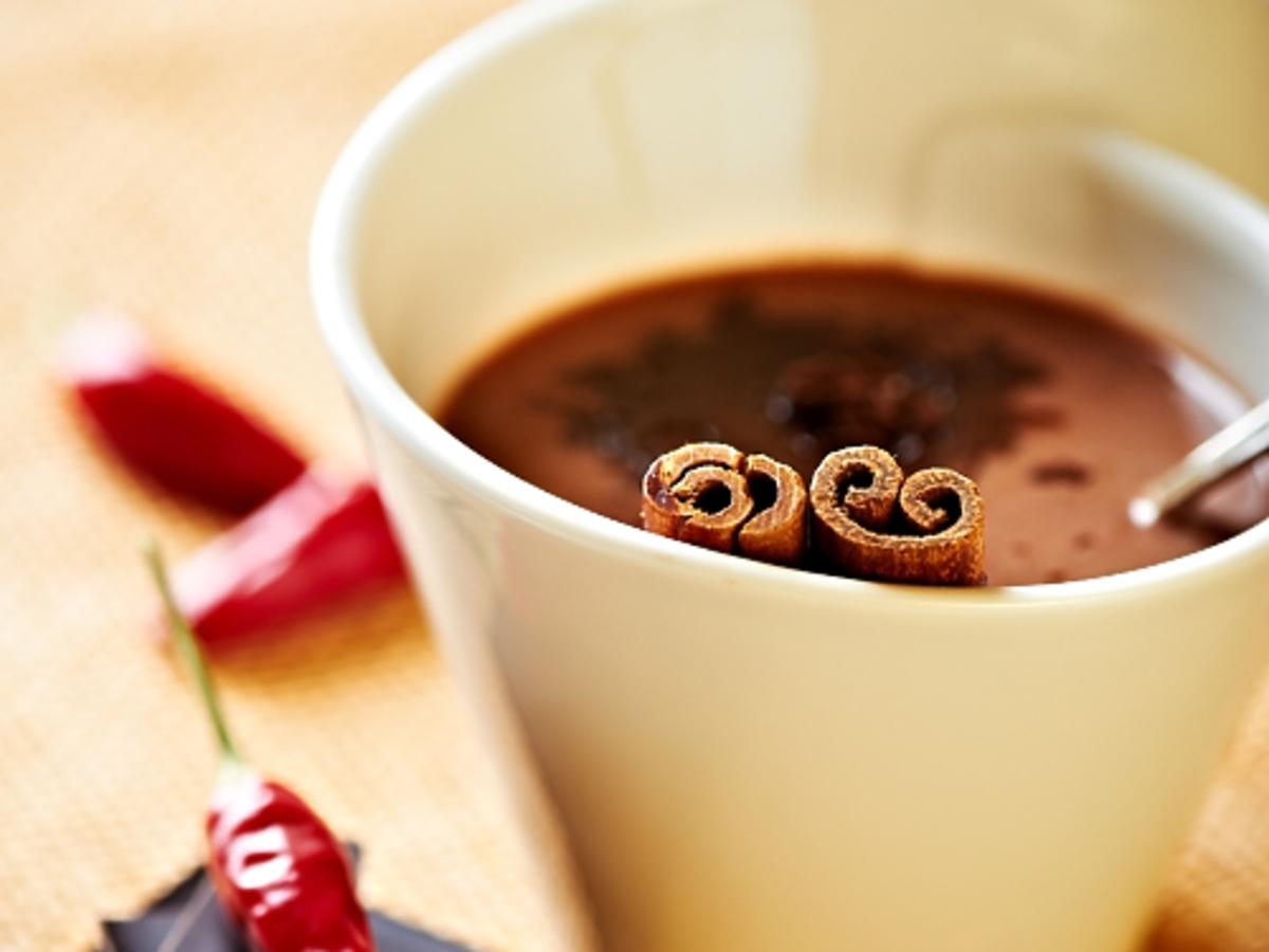 czekolada, gorąca czekolada, cynamon, kakao