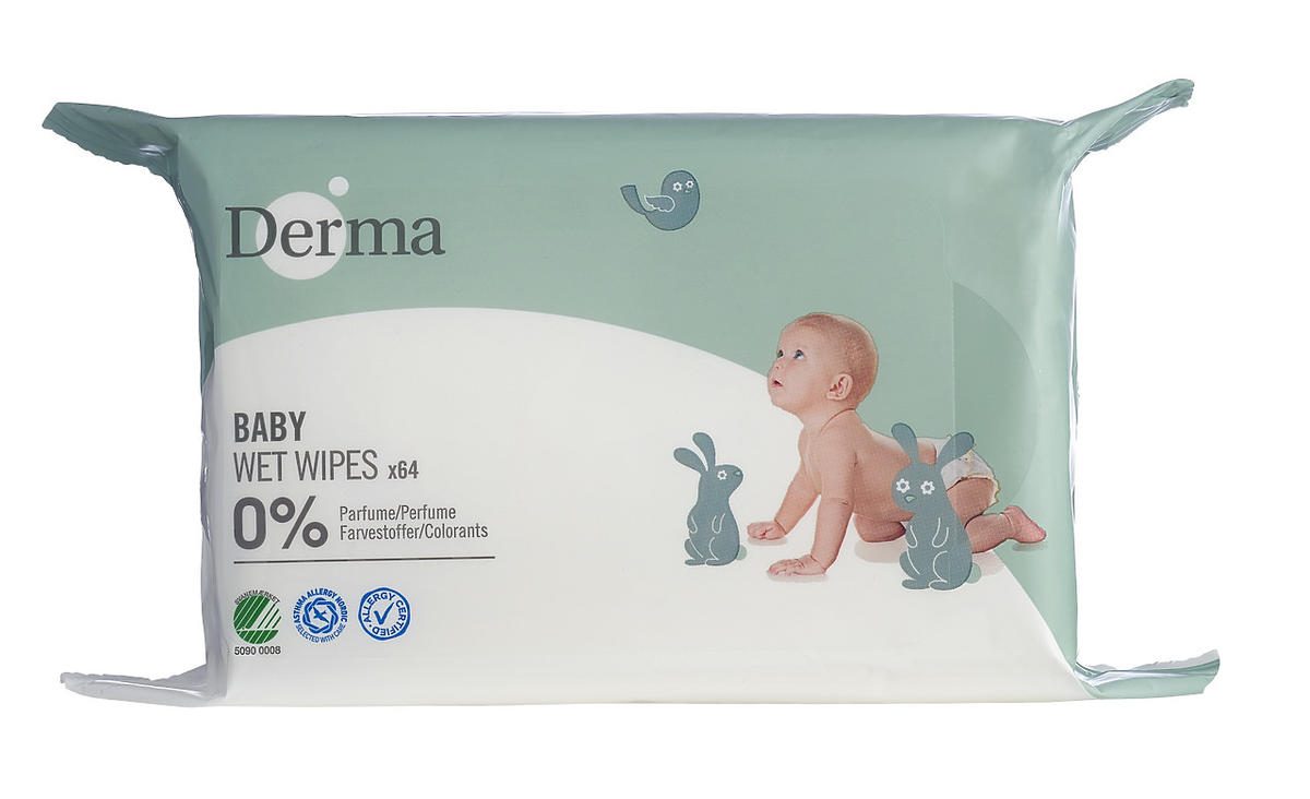 Derma Eco Baby Chusteczki nawilżane