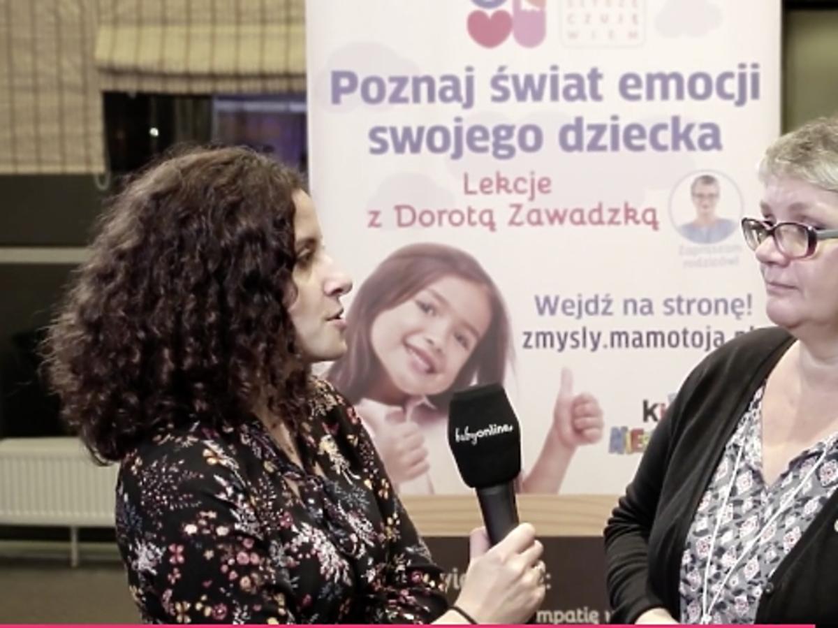 Dorota Zawadzka prowadzi warsztaty dla rodziców