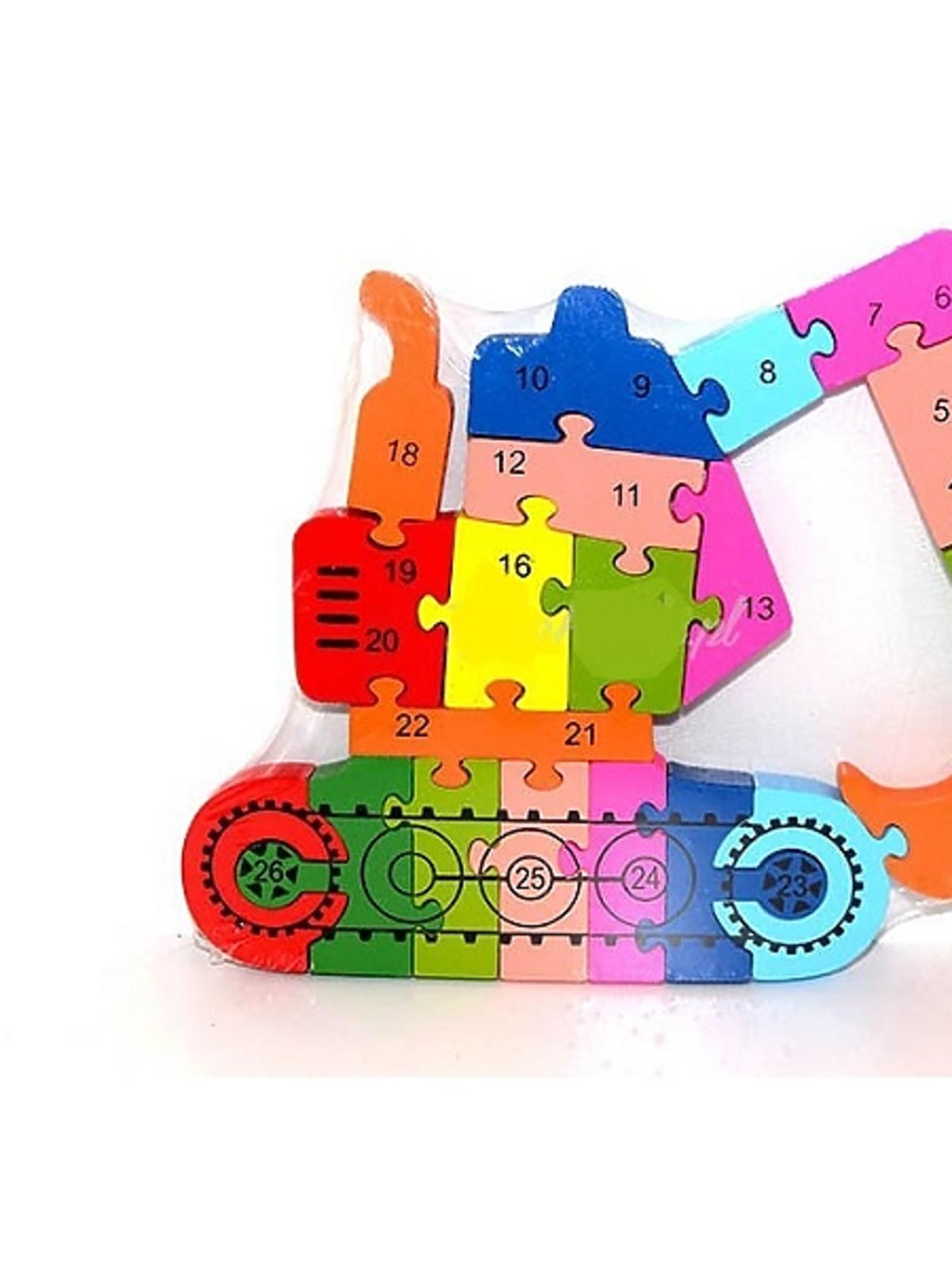 Drewniane klocki puzzle literki i cyferki – KOPARKA - katalog produktów dla dzieci na babyonlinepl.jpg