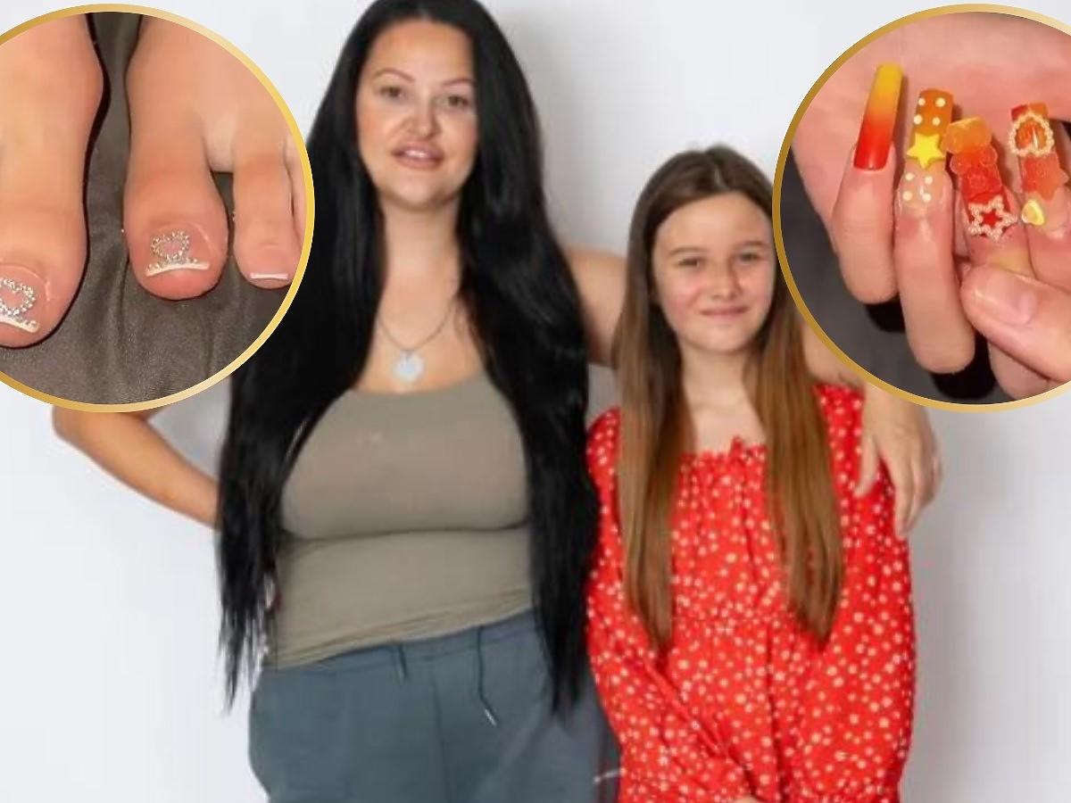 Dumna mama: zmusiła kosmetyczki, by przedłużyły paznokcie jej córce. Efekt poraża - dlaczego zrobiła to dziecku?
