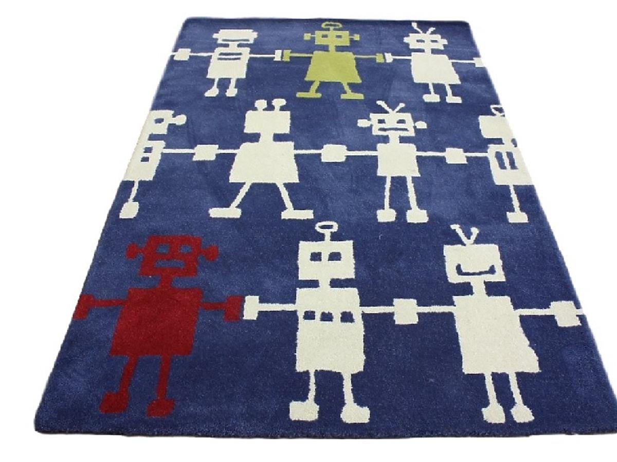 dywan dla dzieci z robotami