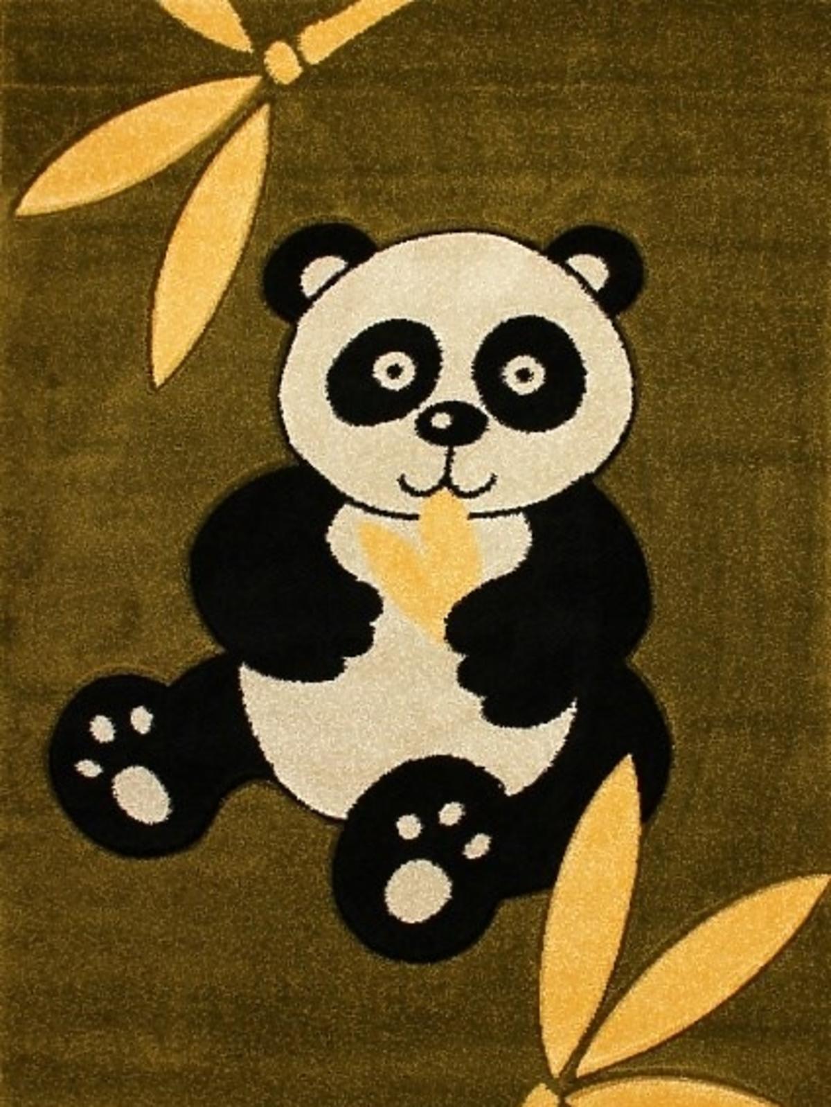 dywan z panda do pokoju dziecka