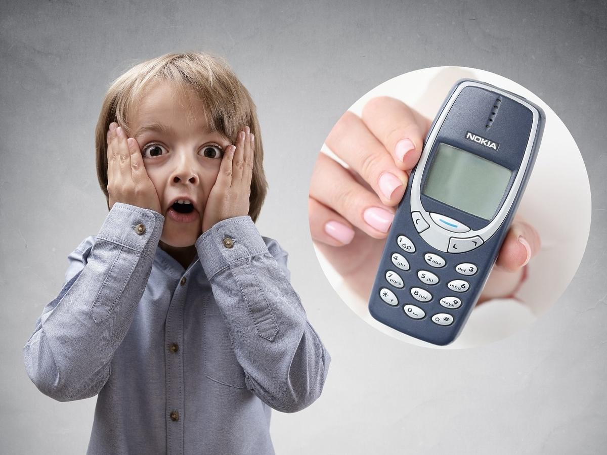 Dziecko i Nokia 3310