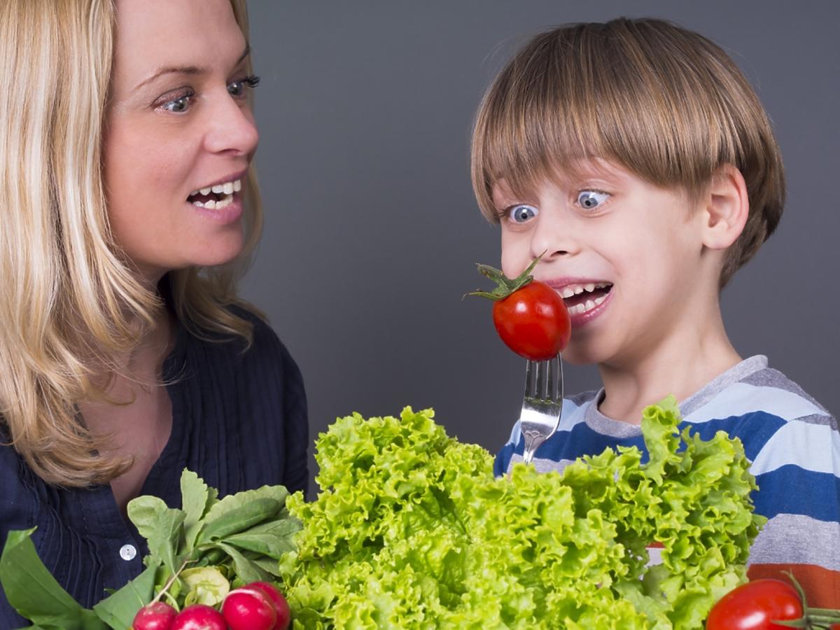 dziecko i warzywa