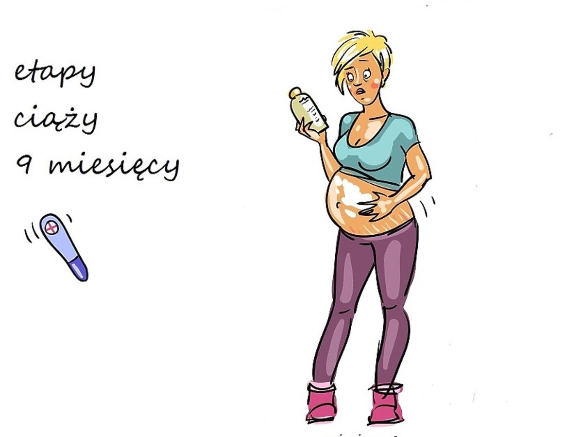 Etapy ciąży - 8 miesięc ciąży (9 miesięcy ciąży)/ Ciąża miesiąc po miesiącu