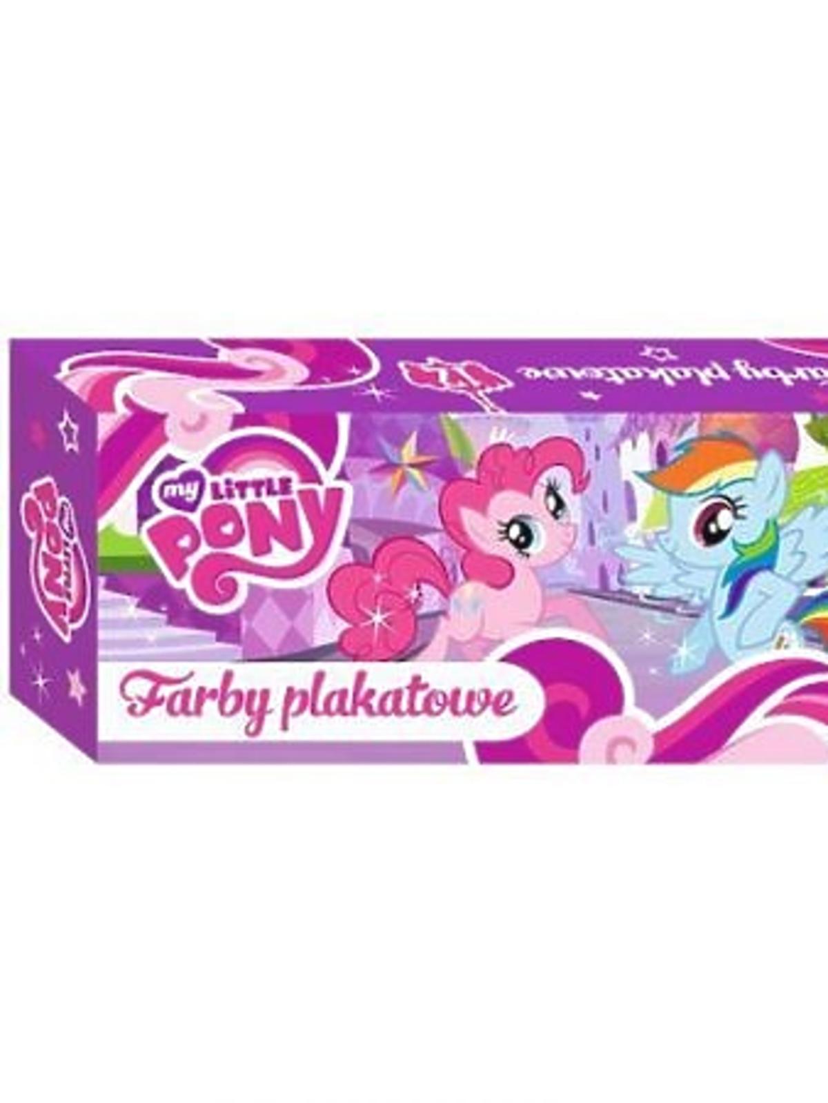 Farby plakatowe 12 kolorów 20 ml My Little Pony 12.87zł taniksiazka.pl.jpg