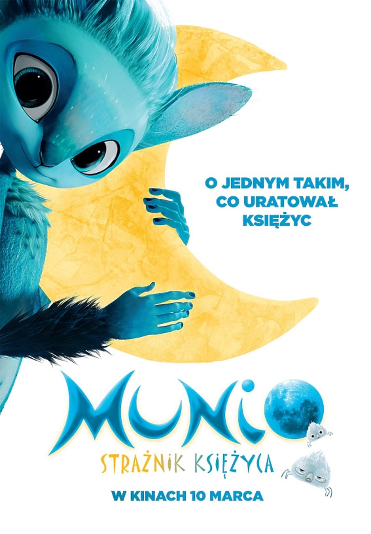 film Munio: Strażnik Księżyca, plakat, film dla dzieci