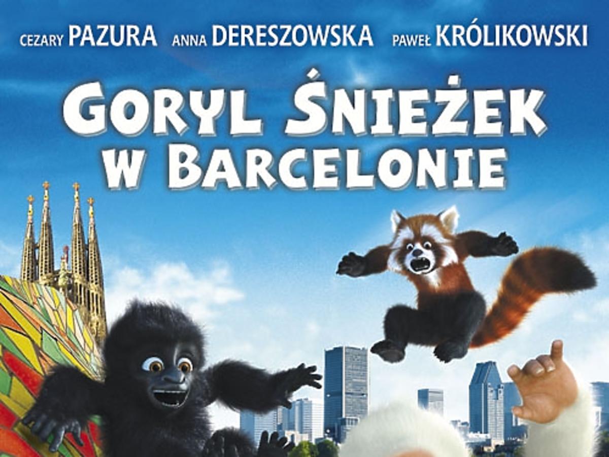 Goryl Śnieżek w Barcelonie, filmy dla dzieci, DVD dla dzieci