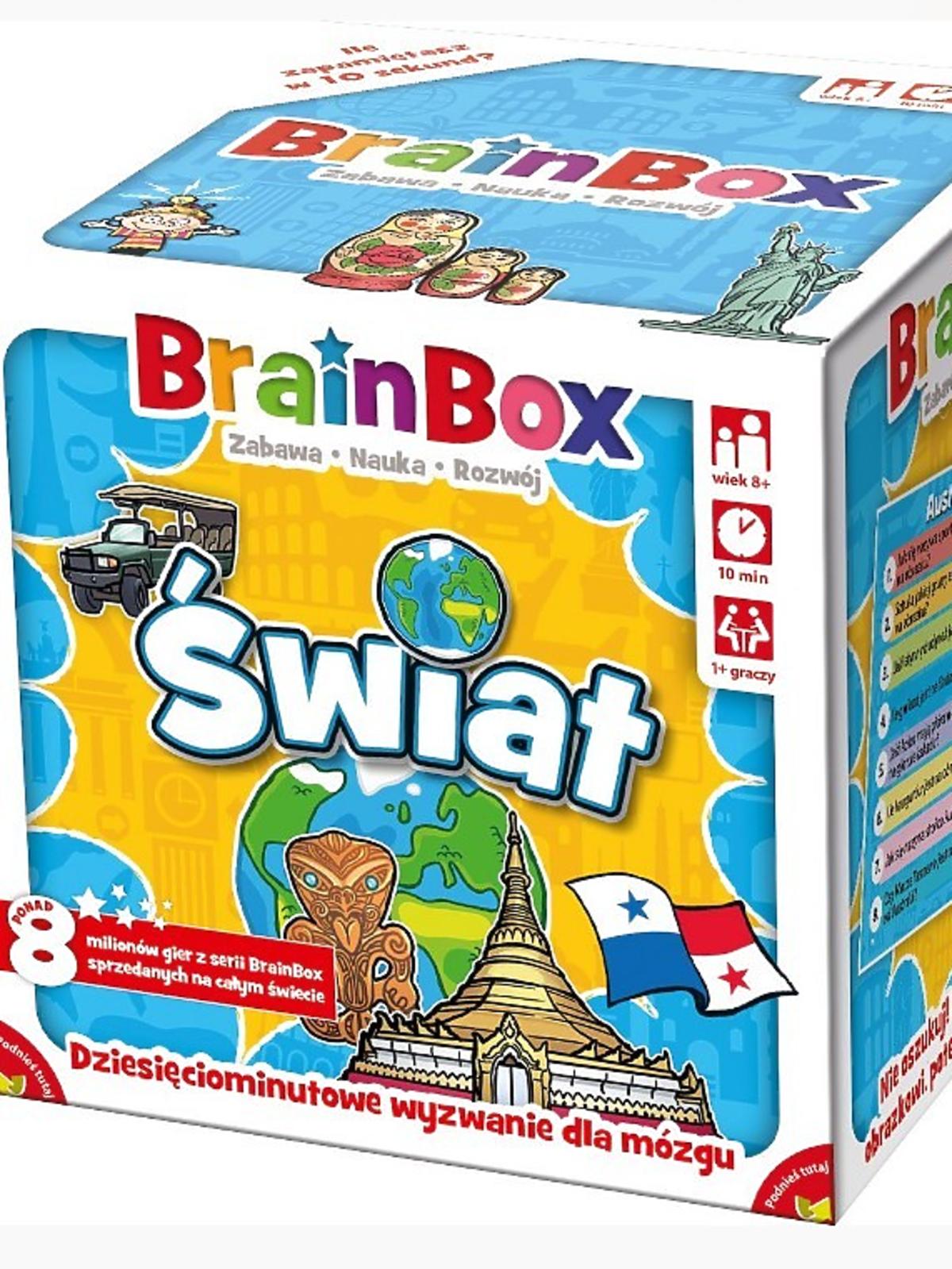 Gry planszowe dla 5-latków: BrainBox