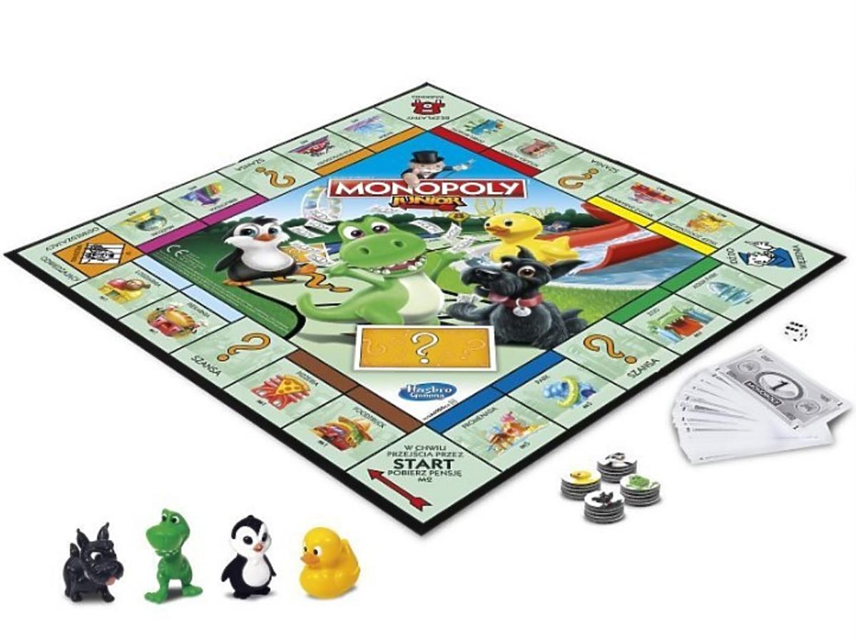 Gry planszowe dla 5-latków: Monopoly Junior