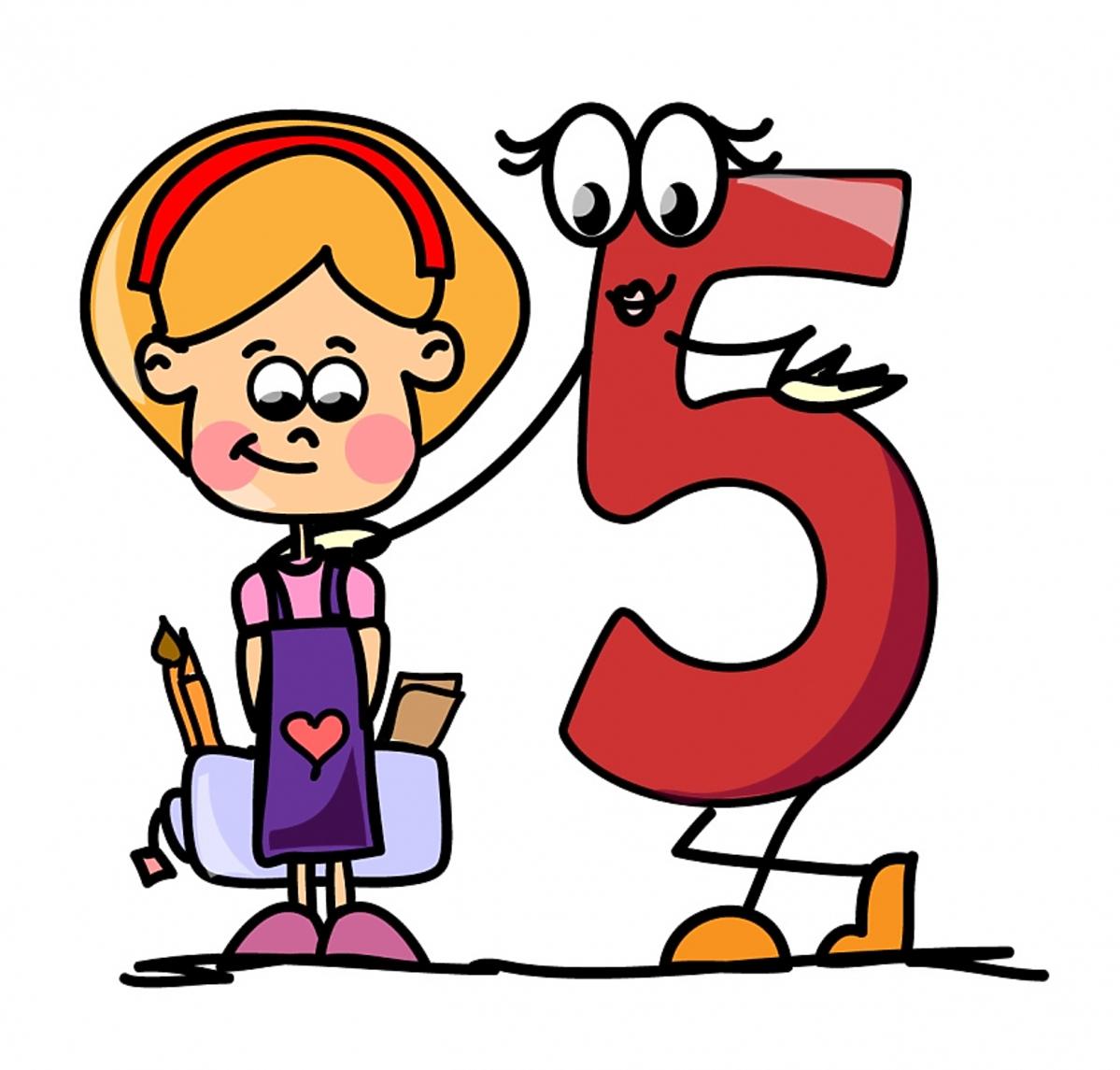 horoskop dla dzieci, numerologia, piątka