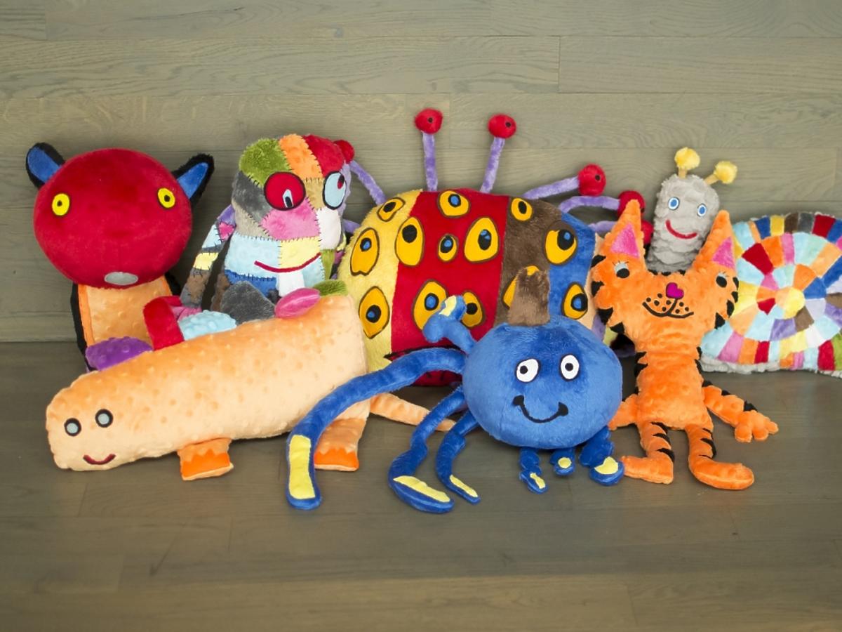 Ikea, zabawki wymyślone przez dzieci, pluszaki