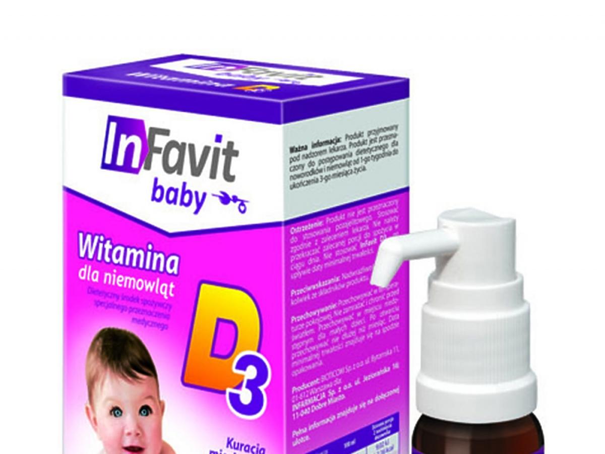Infavit, witamina D3, witamina D dla niemowląt