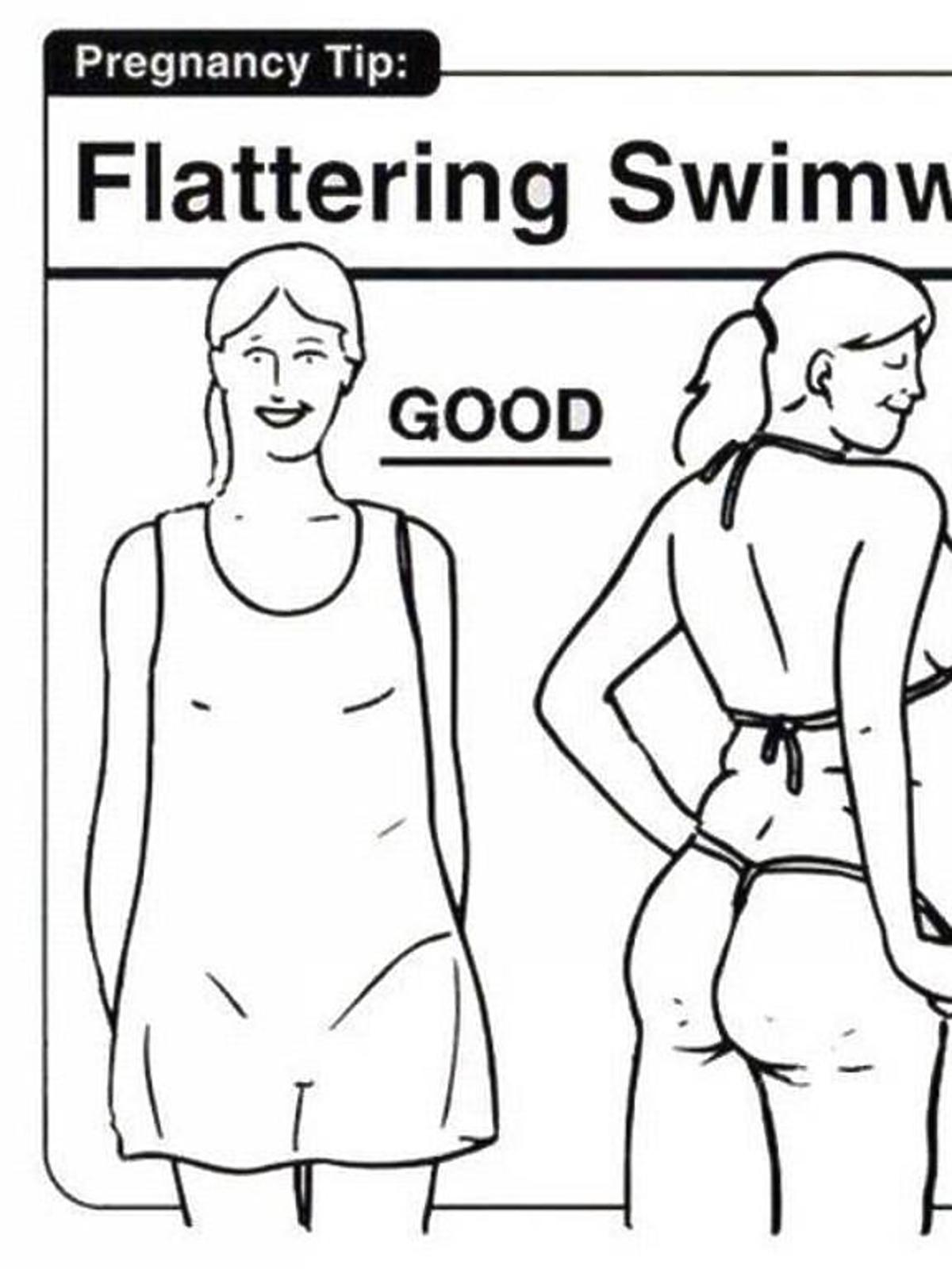 Jak wybrać dobry kostium kąpielowy w ciąży