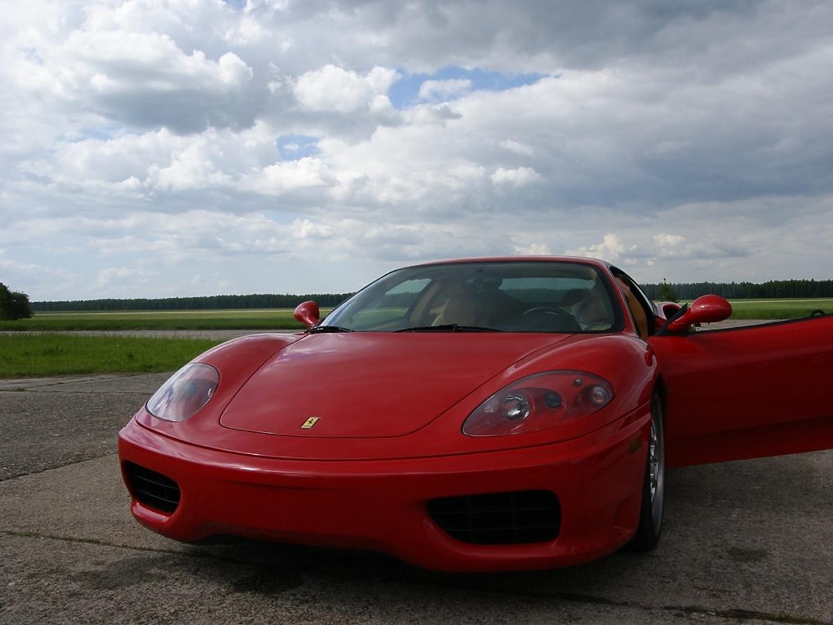 jazda samochodem Ferrari prezent dla ojca