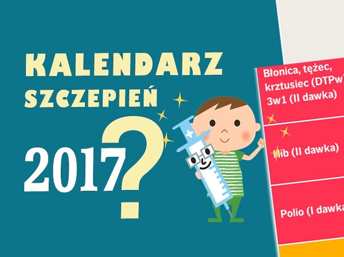 Kalendarz szczepień 2017 