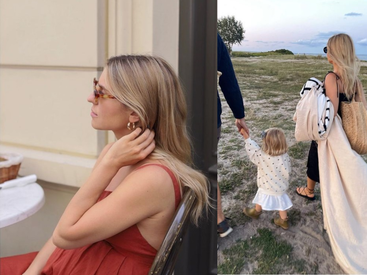 Kasia Tusk zbiera komplementy po porodzie. „Kwitniesz będąc mamą”
