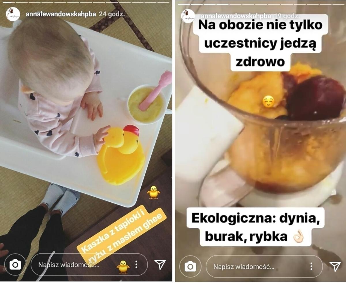 Klara Lewandowska co je na co dzień zdrowe menu dla dziecka