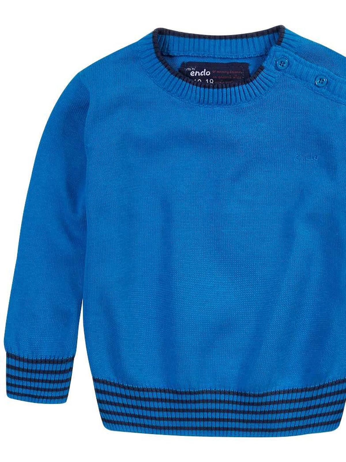 klasyczny sweterek dla chłopca, sweterek endo, ubranka dla chłopca na jesień