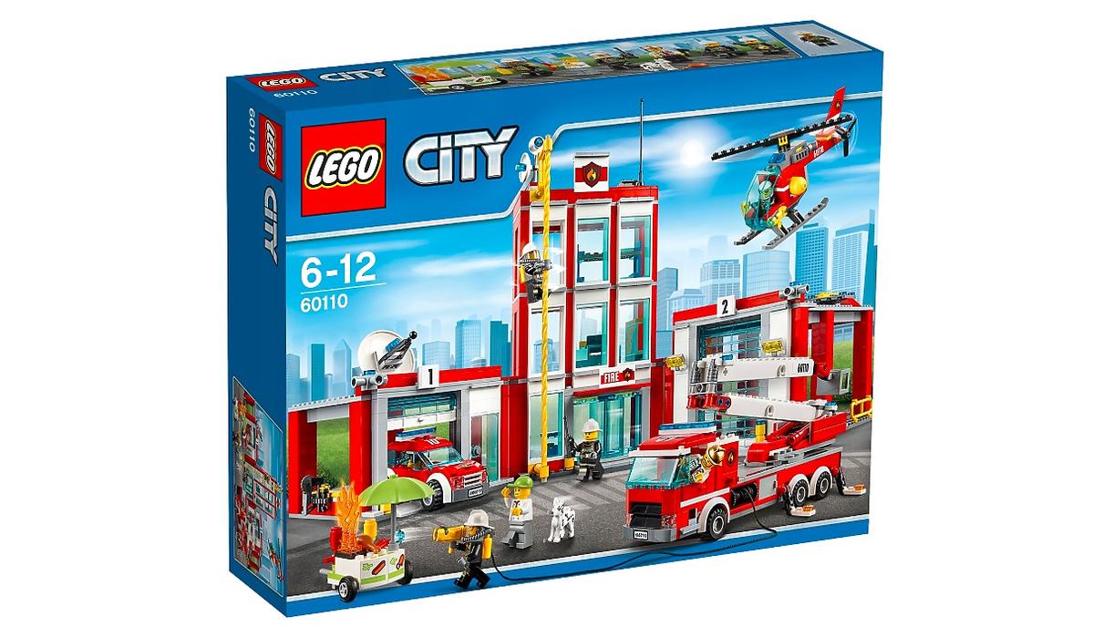 Klocki Lego City Remiza Strażacka
