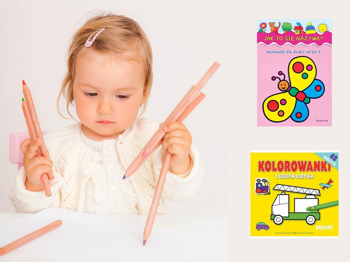 Kolorowanki, książeczki, dziecko, rysowanie