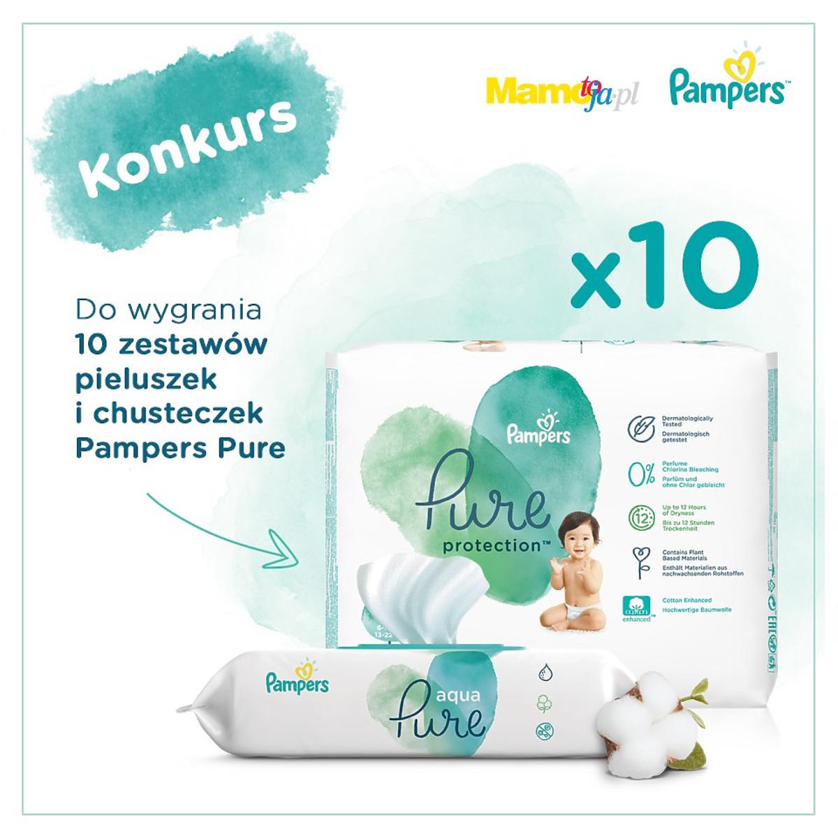 konkurs pampers pure