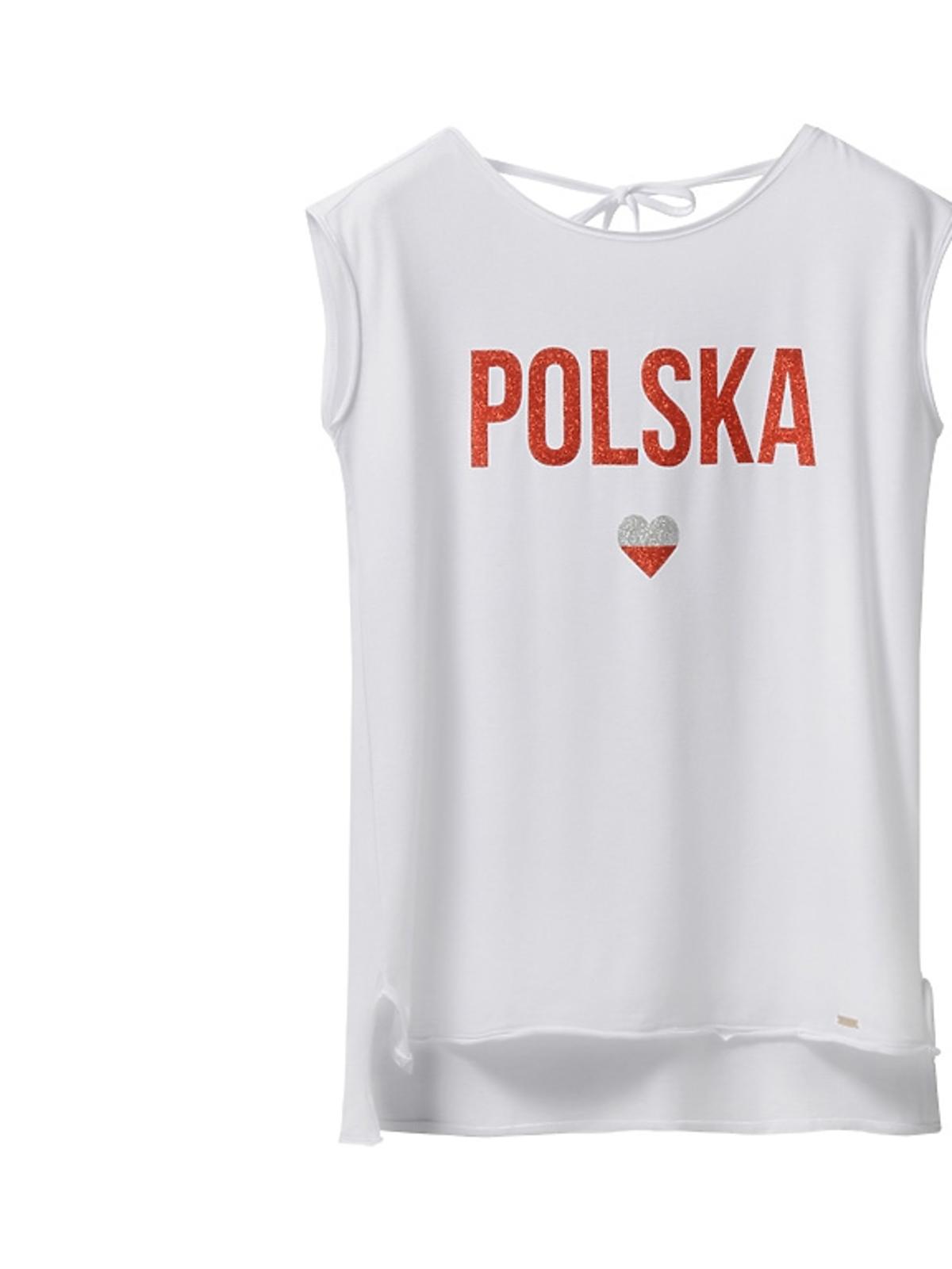 koszulka z napisem Polska marki Mohito