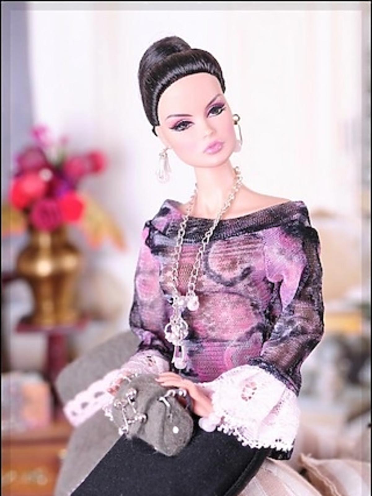 Kreacje dla lalek Barbie - Anicetta
