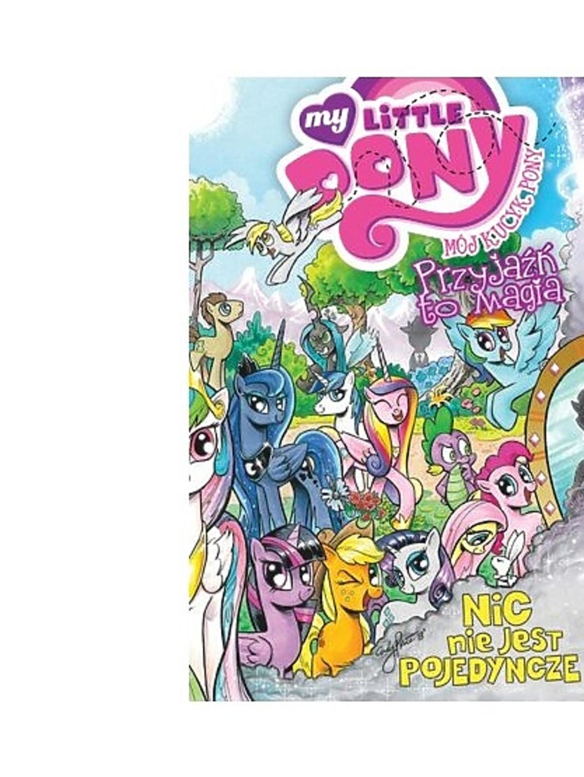 książka My Little Pony Przyjaźń to magia Katie Cook, 19.99zł livro.pl.jpg