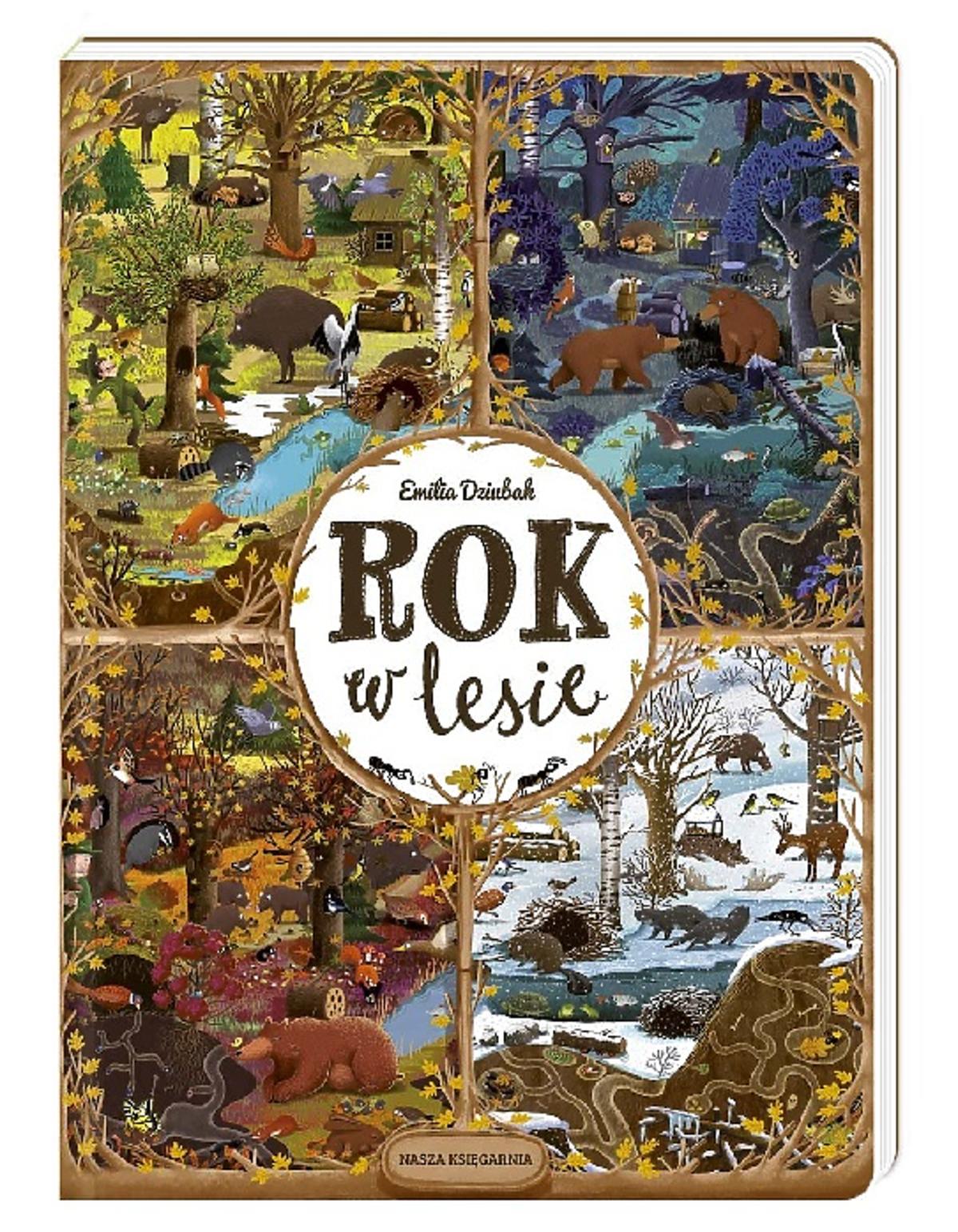 Książki dla 3-latka: Rok w lesie
