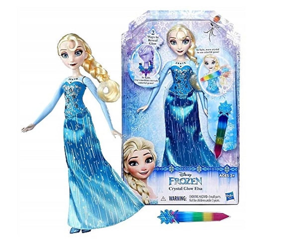 lalka Elsa kryształkowa
